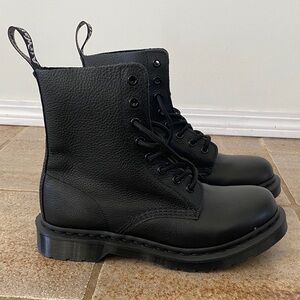 Doc Martens 1460 Pascal Mono Black - Brand New Dr. Martens